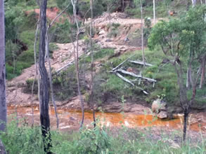 Runoff to Jamie Creek