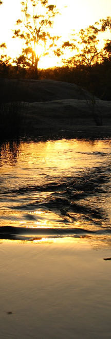 Sunset on the Walsh River